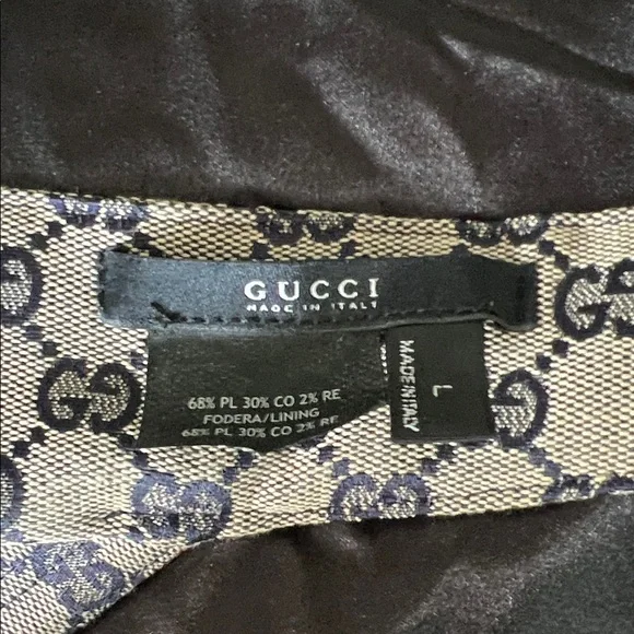Gucci Beige Visor with Red and Blue Accents - Picture 4 of 4